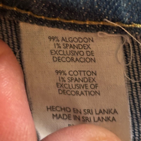 Vintage Daisy Fuentes Women's Blue Straight Leg Jeans Size 8 - Picture 4 of 7